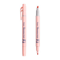 Pentel 派通 SLW11P 双头荧光笔 橘色 单支装