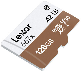 Lexar 雷克沙 microSD存储卡 128GB（UHS-I、V30、A2）