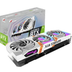 COLORFUL 七彩虹 iGame GeForce RTX 3060 Ultra W OC 12G L 显卡 12GB 白色