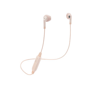 ELECOM 宜丽客 LBT-F10IPN 半入耳式颈挂式蓝牙耳机 粉色
