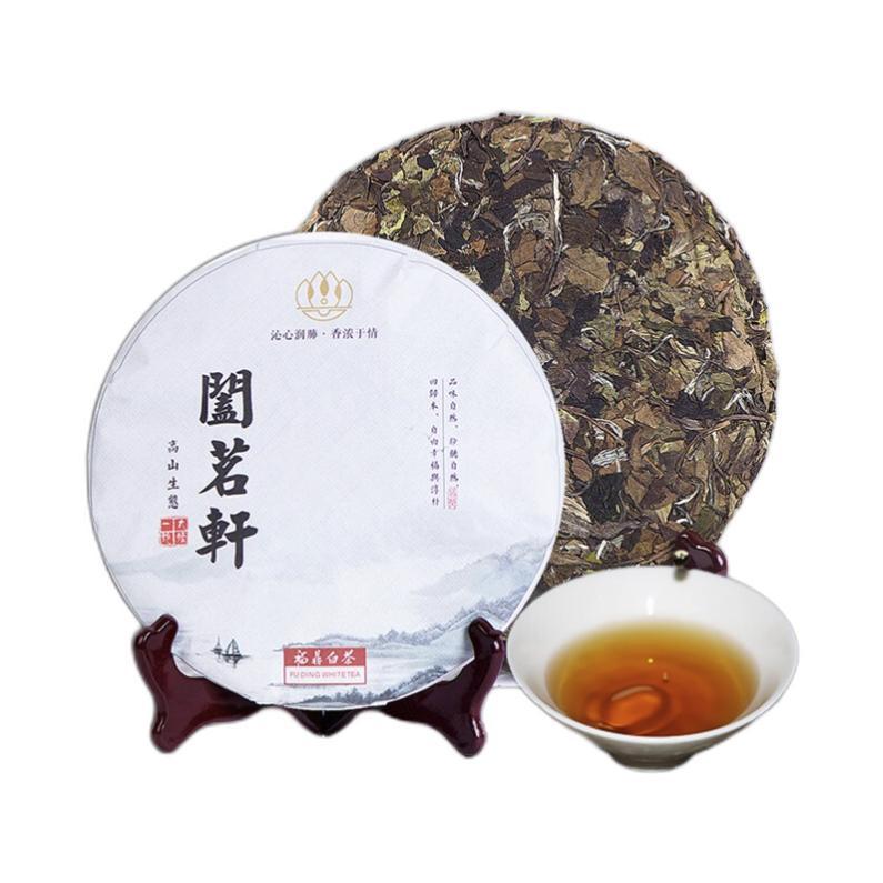 hemingxuan 阖茗轩 2018年 福鼎白茶饼 350g