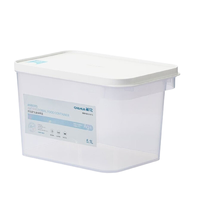 CHAHUA 茶花 冰箱保鲜盒储物盒Ag+银离子抗菌系列密封不漏水冷藏冷冻收纳盒5100ml 000018