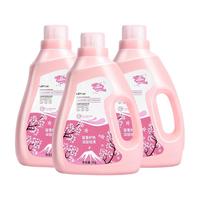 LATT LIV 生活无忧 浪漫樱花香氛洗衣液 2kg*3瓶 樱花芳香