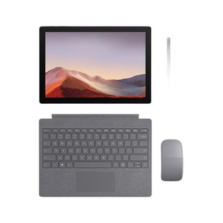 Microsoft 微软 Surface Pro 7 12.3英寸 Windows 二合一平板电脑(2736*1824dpi、酷睿i5-1035G4、8GB、128GB、WiFi版、黑色）