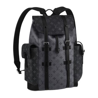 LOUIS VUITTON 路易威登 CHRISTOPHER PM系列 男士小号双肩包 M45419 黑灰