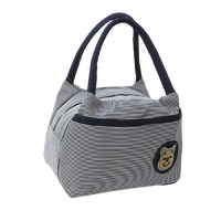 禄凯 女士单肩小方包 黑色