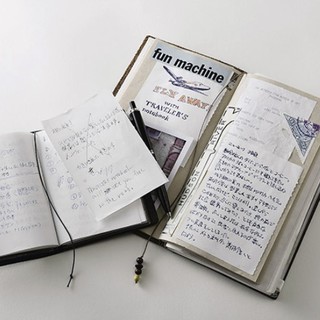 MIDORI TRAVELER'S notebook系列 活页本驼色 单本 标准型