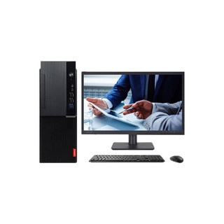 Lenovo 联想 启天 M415 七代酷睿版 21.5英寸 商用台式机 黑色 (酷睿i5-7500、2G独显、8GB、1TB HDD、风冷)