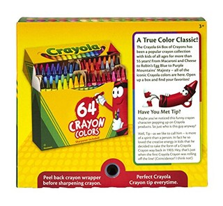 Crayola 绘儿乐 蜡笔64色 52-0064