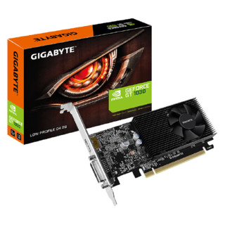 GIGABYTE 技嘉 GT 1030 D4-2GL 显卡 2GB 黑色