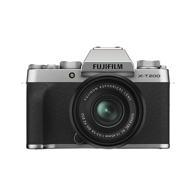 FUJIFILM 富士X-T200 APS-C画幅微单相机银色XC 15-45mm F3.5 OIS PZ