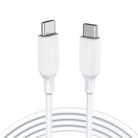 Anker 安克 A8856 双Type-C 100W 数据线 TPE 1.8m 白色