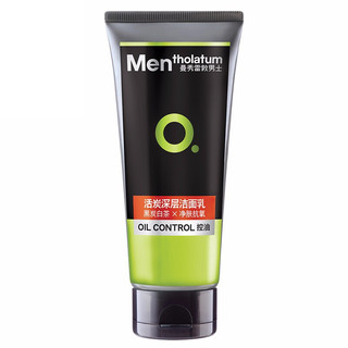 Mentholatum 曼秀雷敦 OC控油清爽系列男士活炭深层洁面乳 100g