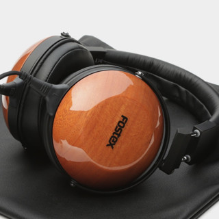 FOSTEX TR-X00 耳罩式头戴式有线耳机 黑棕色  桃花心木
