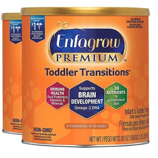 Enfagrow Premium系列 较大婴儿奶粉 美版 2段 567g*2罐