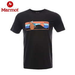 Marmot 土拨鼠 男士速干T恤
