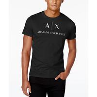 Armani Exchange 男士圆领短袖T恤
