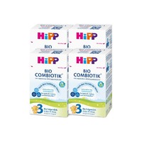 HiPP 喜宝 BIO Combiotik系列 幼儿奶粉 德版 3段 600g*4盒