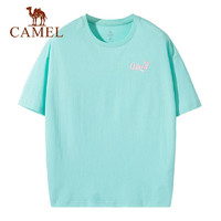 CAMEL 骆驼 C0S12L3657 男女款印花短袖T恤