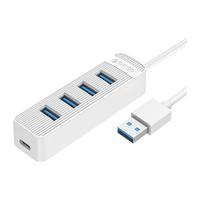 ORICO 奥睿科 TWU3-4A USB 3.0 4口集线器 0.15m 白色