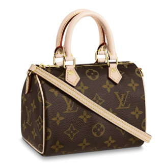 LOUIS VUITTON 路易威登 SPEEDY系列 NANO 女士手袋 M61252 拼色 小号