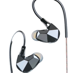 GARINEMAX k1 入耳式动圈有线耳机 黑色 3.5mm