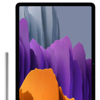 SAMSUNG 三星 Galaxy Tab S7 11 英寸 Android 平板电脑(2560*1600dpi、高通骁龙865+、6GB、128GB、WiFi版、银色)
