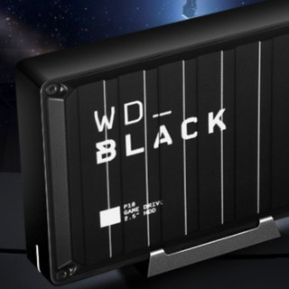 Western Digital 西部数据 WD_Black P10系列 2.5英寸Micro-B便携移动机械硬盘 8TB USB3.0 黑色 WDBA3P0080HBK