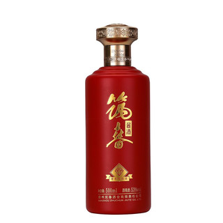 筑春 酱酒 红钻 53%vol 酱香型白酒 500ml 礼盒装