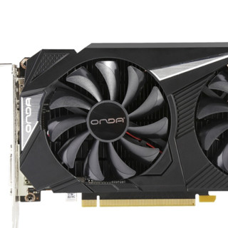 ONDA 昂达 GTX 1050Ti 神盾版 4G 显卡 4GB 黑色