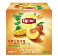 Lipton 立顿 蜜桃芒果红茶 18g*3盒
