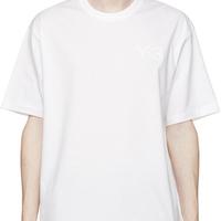 White Classic Chest Logo T-Shirt