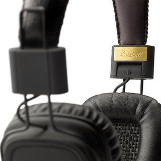Marshall 马歇尔 耳罩式头戴式有线耳机 黑色 3.5mm