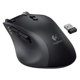 Logitech 罗技 G700 2.4G蓝牙 双模无线鼠标 5700DPI 黑色