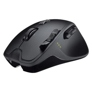 Logitech 罗技 G700 2.4G蓝牙 双模无线鼠标 5700DPI 黑色