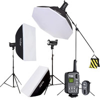 Godox 神牛 sk400W 影室闪光灯 三灯人像套装