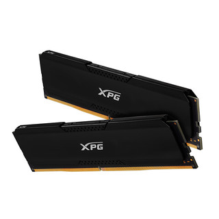 ADATA 威刚 XPG系列 威龙 D20 DDR4 3600MHz 台式机内存 马甲条 黑色 16GB 8GBx2