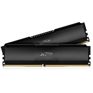ADATA 威刚 XPG系列 威龙 D20 DDR4 3600MHz 台式机内存 马甲条 黑色 16GB 8GBx2