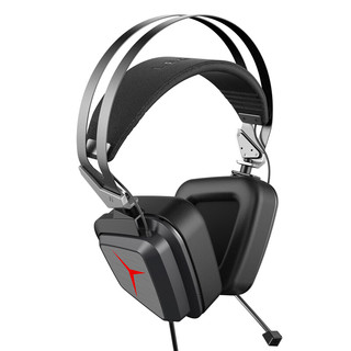 LEGION 联想拯救者Pro Y660 耳罩式头戴式有线耳机 灰黑色 3.5mm