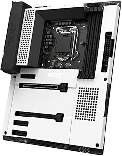 NZXT N7 Z590 - N7-Z59XT-W1 - Intel Z590 芯片组(支持* 11 代 CPU) - ATX 游戏主板 - 集成 I/O 屏蔽 - WiFi 6E 连接 - 蓝牙 V5.2 - 白色