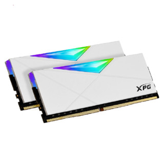 XPG 龙耀系列 D50 DDR4 3000MHz RGB 台式机内存 釉白 32GB 16GB*2