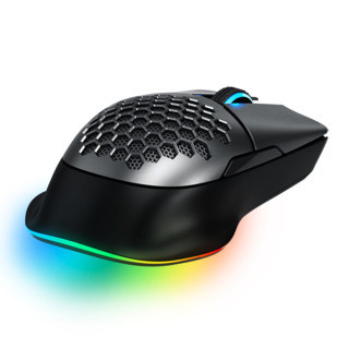 MACHENIKE 机械师 M830 2.4G Machespeed 双模无线鼠标 16000DPI RGB 黑色