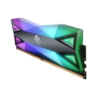 XPG 龙耀系列 D60 DDR4 3600MHz RGB 台式机内存 灰色 16GB 8GB*2