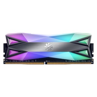 XPG 龙耀系列 D60 DDR4 3600MHz RGB 台式机内存 灰色 16GB 8GB*2