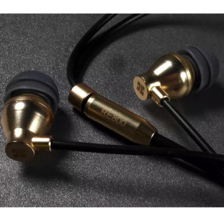 HIFIMAN 海菲曼 RE800 入耳式挂耳式有线耳机 金色 L型