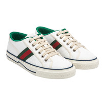 GUCCI 古驰 Tennis 1977系列 男士低帮帆布鞋 606111 99W90 9085