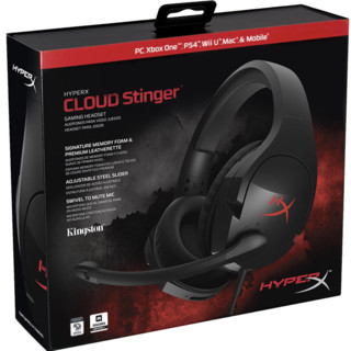 HYPERX Cloud Flight 耳罩式头戴式无线耳机  黑红