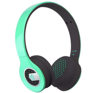 JLAB Supra 压耳式头戴式有线耳机 蓝绿色 3.5mm