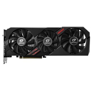 COLORFUL 七彩虹 iGame GeForce GTX 1650 Ultra 豪华版 4GD6 显卡 4GB 黑色