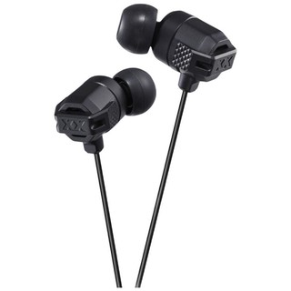 JVC 杰伟世 FX102 入耳式动圈有线耳机 黑色 3.5mm